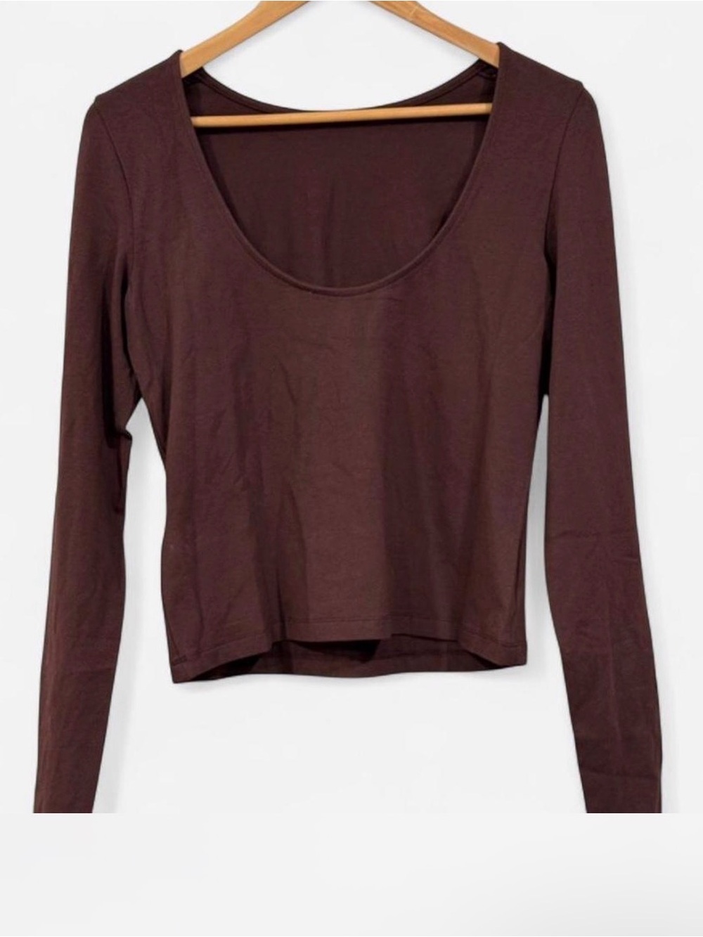 NWT | Madewell Long-Sleeve Scoopback Tee | Size Medium - Picture 4 of 5